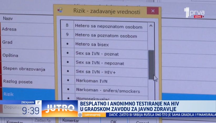 Besplatno i anonimno testiranje na HIV