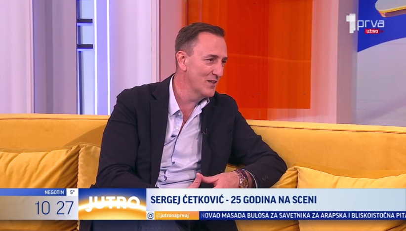 Sergej Ćetković obeležava 25 godina karijere