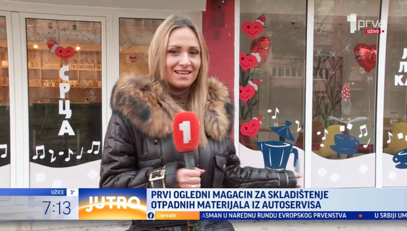 Prvi ogledni magacin za skladištenje otpadnih materijala