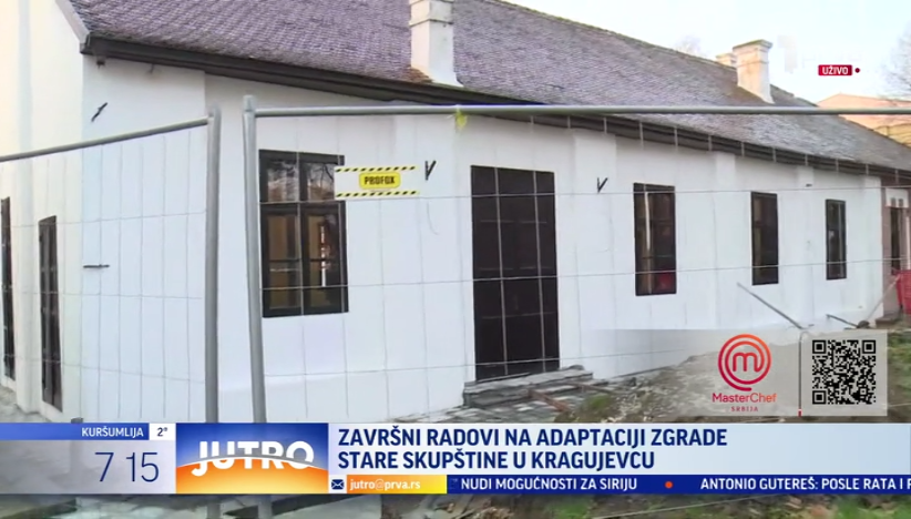 Radovi se privode kraju: Na ovom mestu se pisala istorija Srbije i Kragujevca