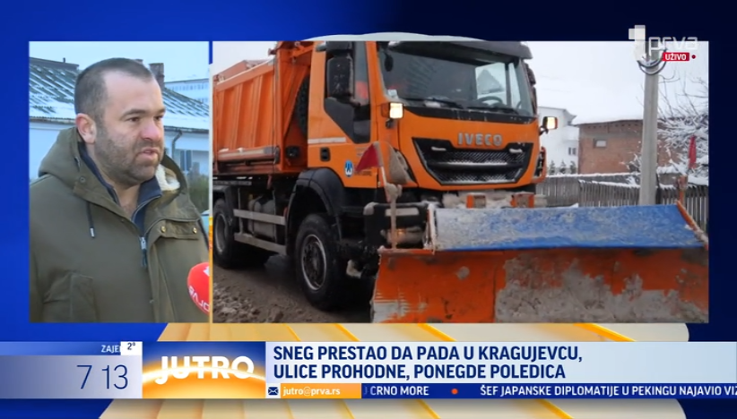 Sneg neprekidno padao 48 sati: Da li ima problema u Kragujevcu?