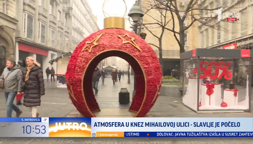 Evo kakva je atmosfera ovog jutra u Knez Mihailovoj ulici? Da li su trubači spremni?