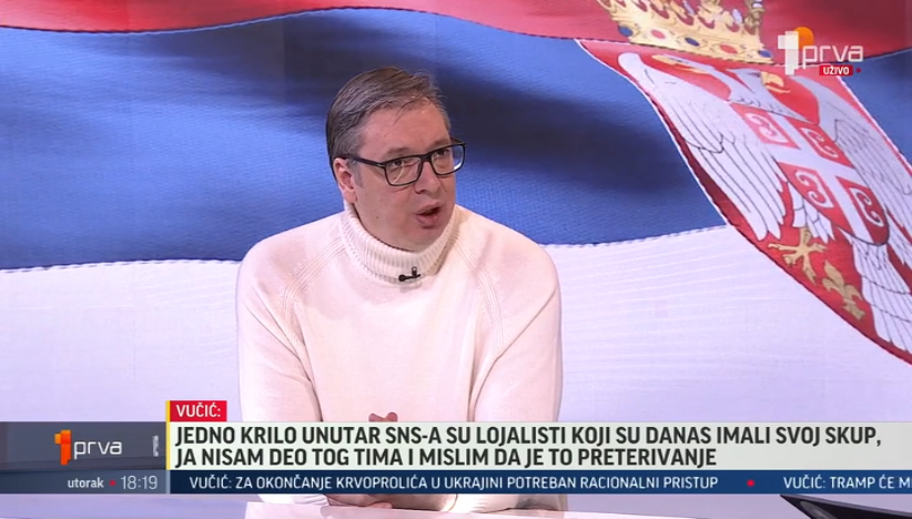 Vučić gost vesti u 18