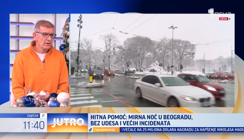 Gost Jutra meteorolog Nedeljko Todorović