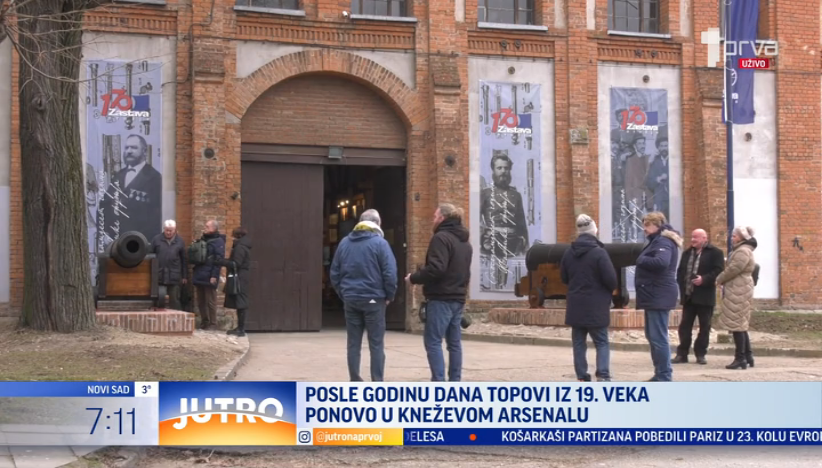 Topovi iz 19. veka ponovo u Kneževom arsenalu