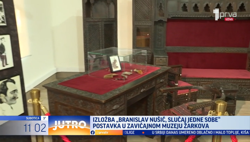 Stvari Branislava Nušića na izložbi u Zavičajnom muzeju Žarkovo