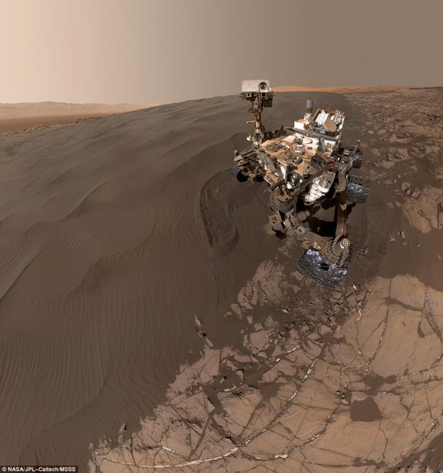 Nasin Kjurioziti "napravio" novi selfi na Marsu
