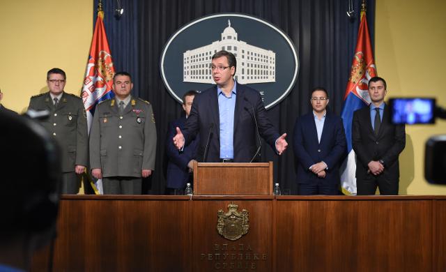 Serbia to form joint military-police border teams