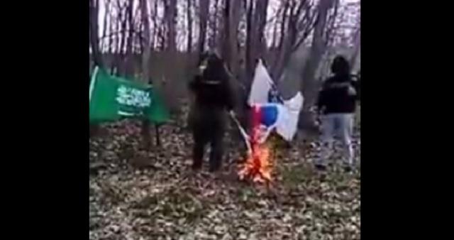 BiH: Islamisti pucaju i pale zastave Srbije VIDEO