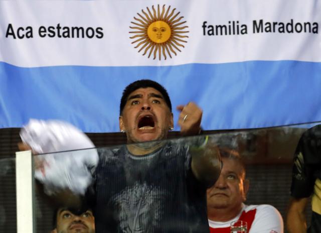 FOTO: Maradona u transu zbog pobede Argentine