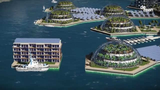 Gradi se prvi plutajući grad na svetu: Evo kako će izgledati