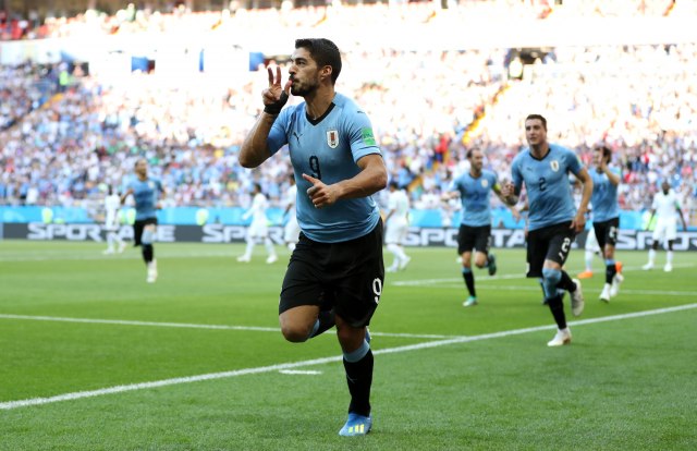 Urugvaj "odradio" i Saudijsku Arabiju za osminu finala