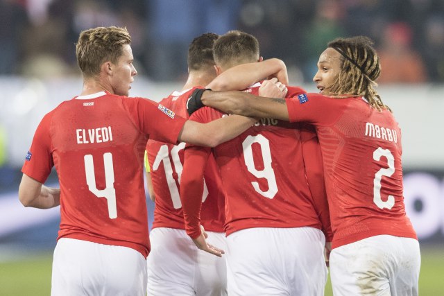 Švajcarska velikim preokretom protiv Belgije do plej-ofa Lige A