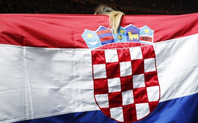 Fascist WW2-era flag shown on Croatian state TV