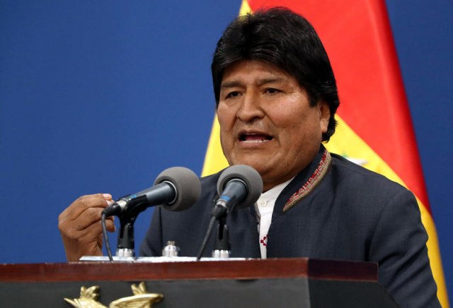 Morales optužio Organizaciju Amerièkih Država za puè u Boliviji