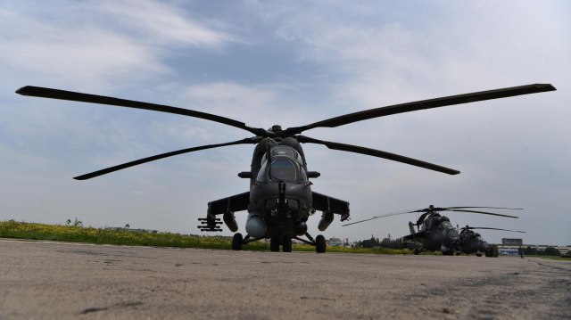 Svi srpski helikopteri na jednom mestu: Prezentacija Mi-35, H-145M i Mi-17 u Batajnici