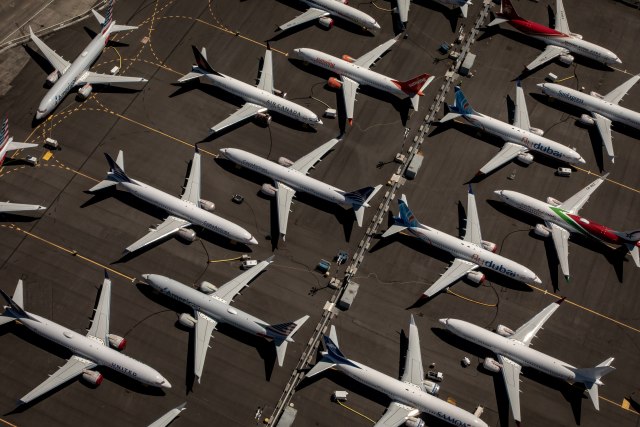 Plaćaju cenu Maksa: Boingove isporuke aviona u 2019. najniže u deceniji