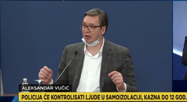 Vučić najavio žestoke kazne VIDEO