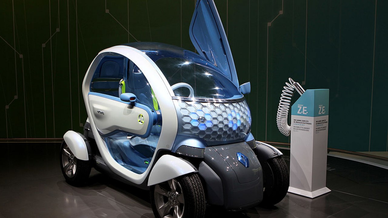 Электроавтомобиль Рено Twizy