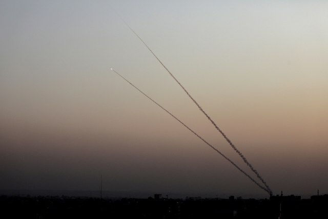 Rakete iznad pojasa Gaze