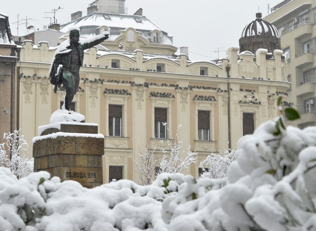 Sneg U Beogradu čiste I Komunalni Milicajci I Radnici "Zelenila" - B92