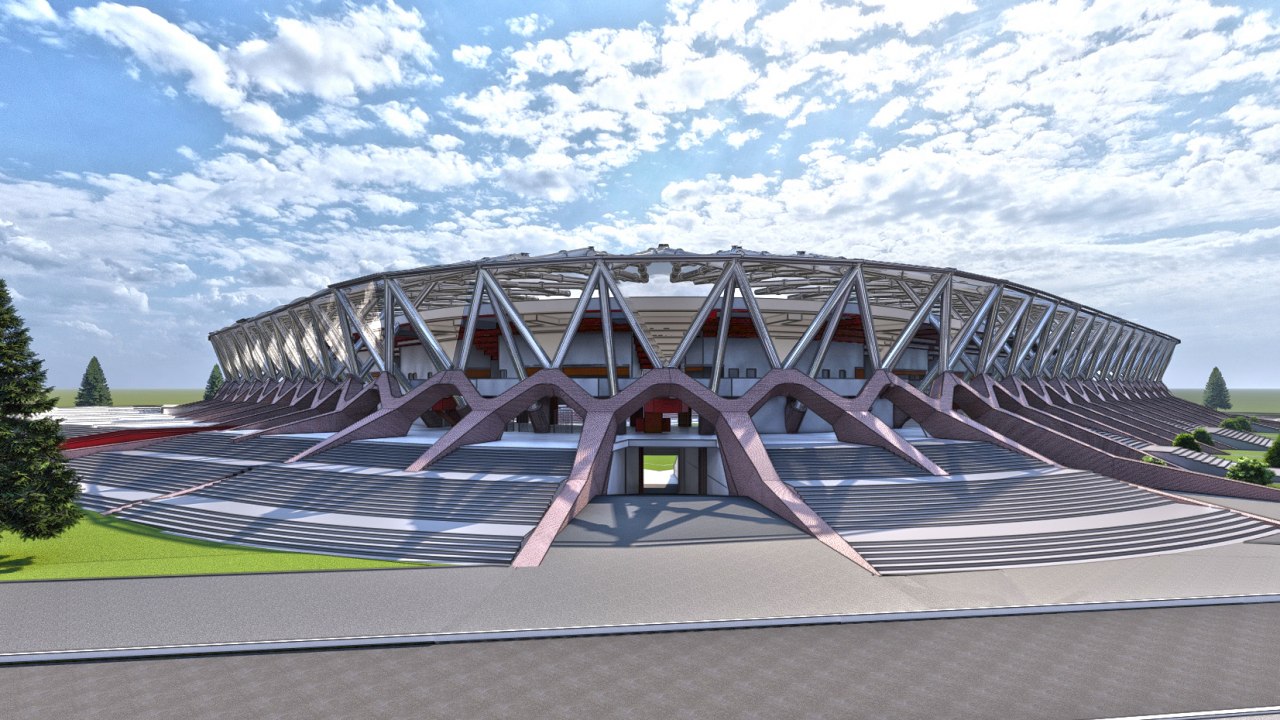 Kako će Izgledati Stadion U Srbiji Gde će Moći Da Se Igraju "najbolje ...