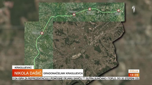 Severna obilaznica od nacionalnog značaja; Kragujevac postaje čvorište najbitnijih saobraćajnica VIDEO