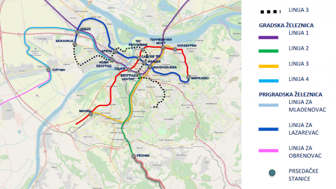 Метро в белграде схема