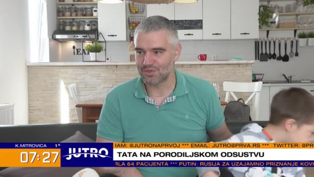 Nenad Uzeo Porodiljsko Odsustvo: "Ništa Strašno, Kao Odmor I Igra ...