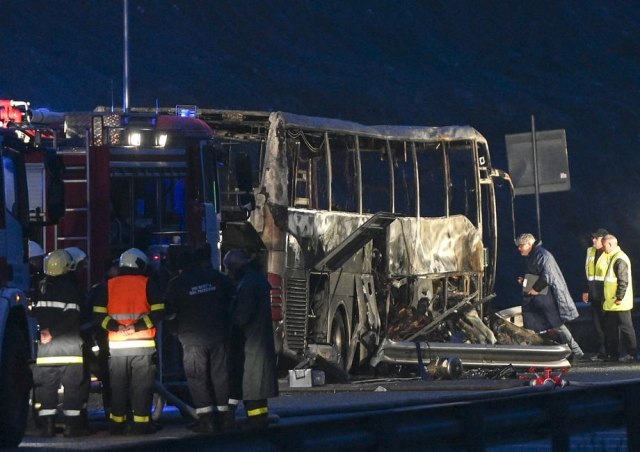 U autobusu koji je izgoreo u Bugarskoj nije bilo eksplozivnih naprava