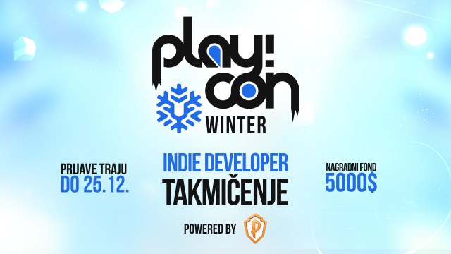PlayCon Indie takmičenje – prijave otvorene do 25. decembra