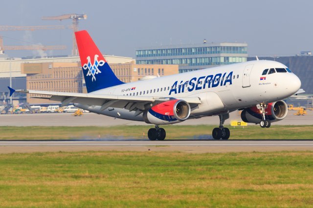 Bomb report on Belgrade-St. Petersburg flight; the Ministry of the Interior announced