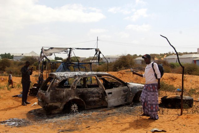 Napad mudžahedina na kamp misije Afričke unije u Somaliji