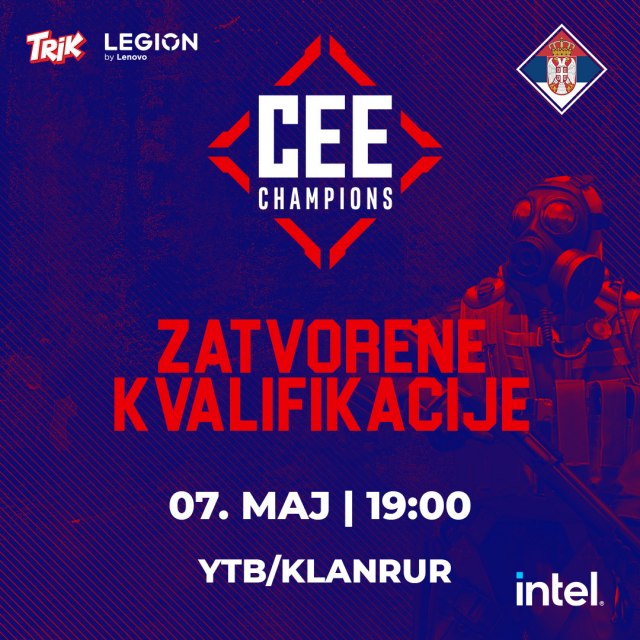 Spremite se za finale regionalnih kvalifikacija za CS:GO CEE šampionat! Krećemo 07.05. u 19:00!