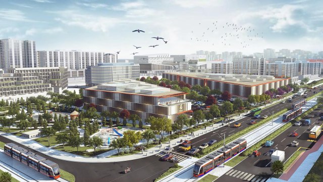 Ovako æe izgledati novi kineski tržni centar na Novom Beogradu FOTO
