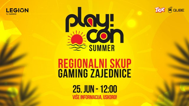 Letnje izdanje Play!Con konferencije održaće se 25. juna