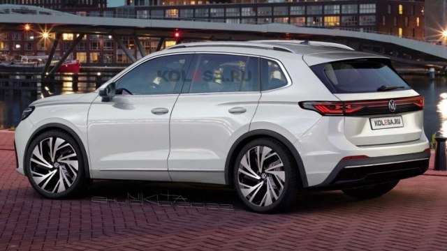 Budući Tiguan (Nezvanični render: Kolesa.ru)