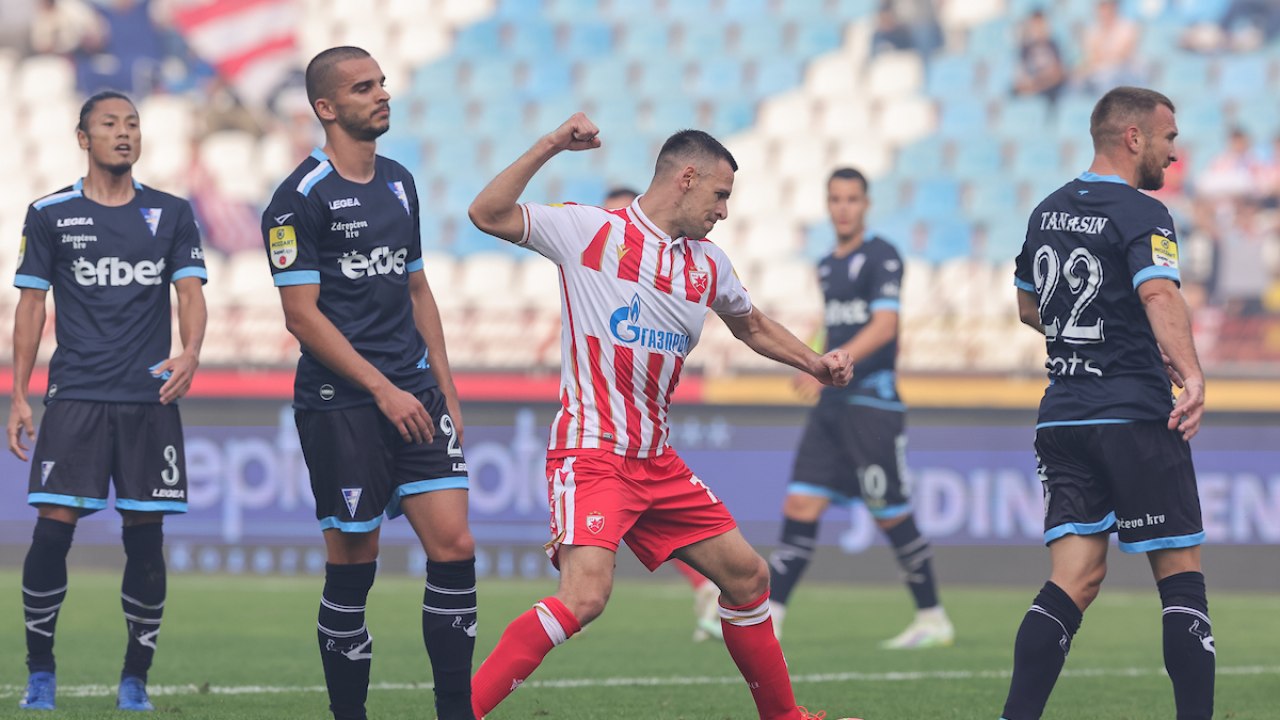 KRAJ: Crvena zvezda - Radnički Niš 2:0, Ben rešio pitanje pobednika (VIDEO)