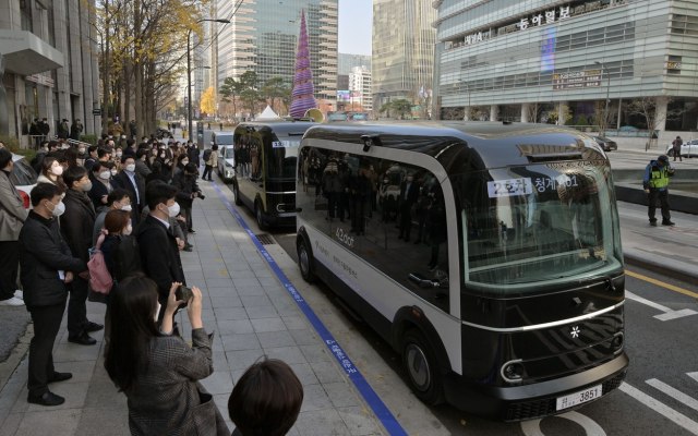 Seul dobio prvi samovozeæi autobus FOTO/VIDEO