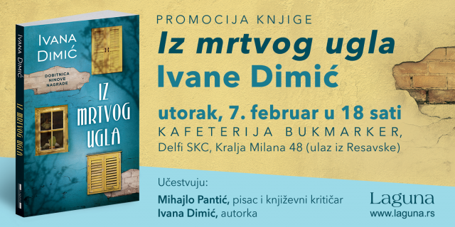 Nova knjiga dobitnice Ninove nagrade Ivane Dimić biće predstavljena danas