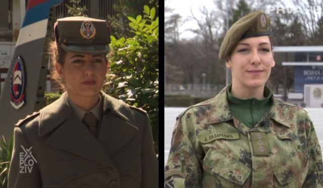 Srpkinje sve radije idu u vojnike: Kako izgleda jedan dan oficirki Violete i Jelene VIDEO
