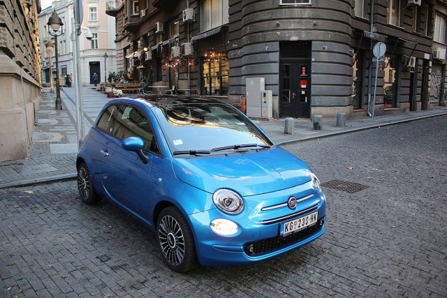 Fiat 500, ali po ide vodi VIDEO