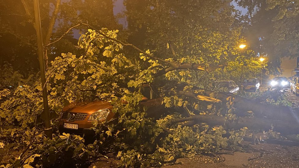 Vremenske Nepogode: Novo Jako Nevreme U Srbiji - Odvaljene Fasade ...