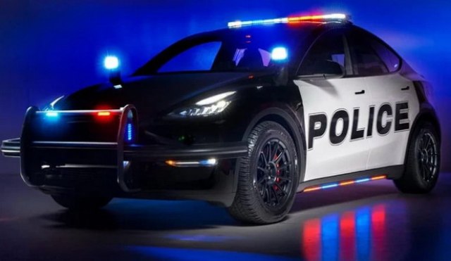 Policijski Tesla Model Y FOTO