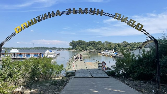 Uklonjen pontonski most do plaže Lido: Poznato kada će ponovo biti u funkciji