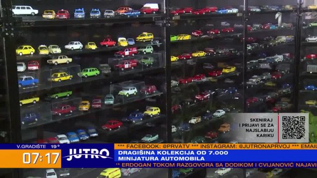 Kragujevčanin i njegova kolekcija od 7.000 minijatura automobila VIDEO