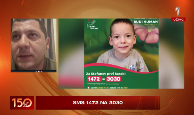 HUMANITARNA AKCIJA: Da bi Stefan Stepić MOGAO DA PROHODA, potrebno je da DO 1. SEPTEMBRA sakupimo 15.000 evra!