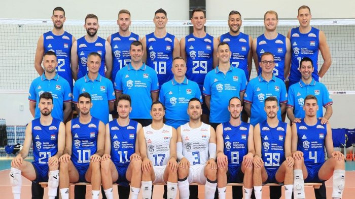 Inizio dell’Eurovolley maschile – La Serbia attende il titolo del 2019.