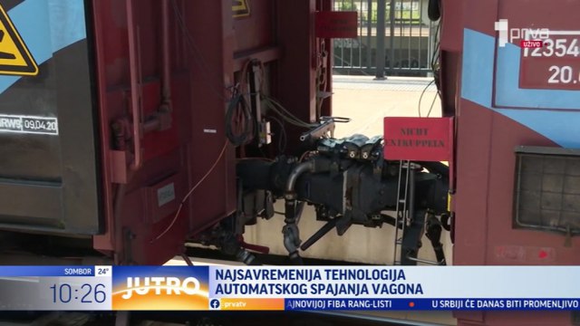 Srbija dobila automatska kvačila za spajanje vagona VIDEO