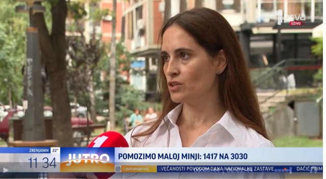 Dođite na humanitarni bazar za malu Minju i podržite razvoj terapije za nju, ali i sve mališane koji boluju od ADSL (VIDEO)